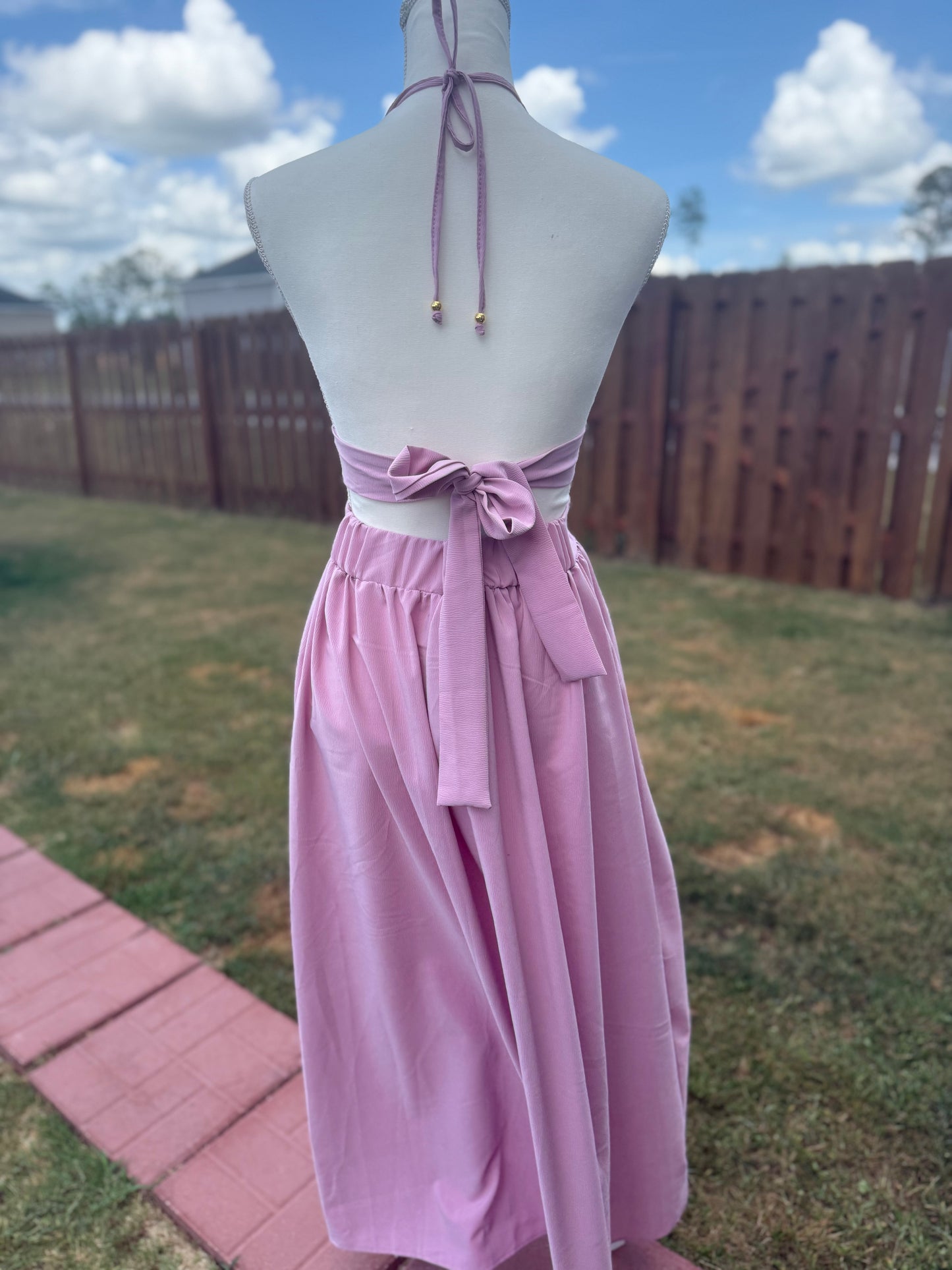 Alina Maxi Dress – Crepe Silk Fabric - Bellissima by Ari LLC.