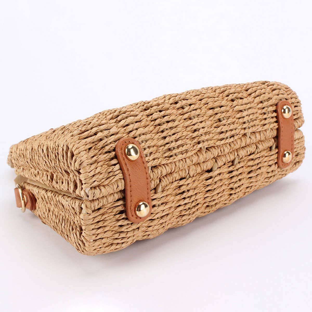 HIGH-END RETRO TEXTURED SHOULDER STRAW BAG - Bellissima by Ari LLC.