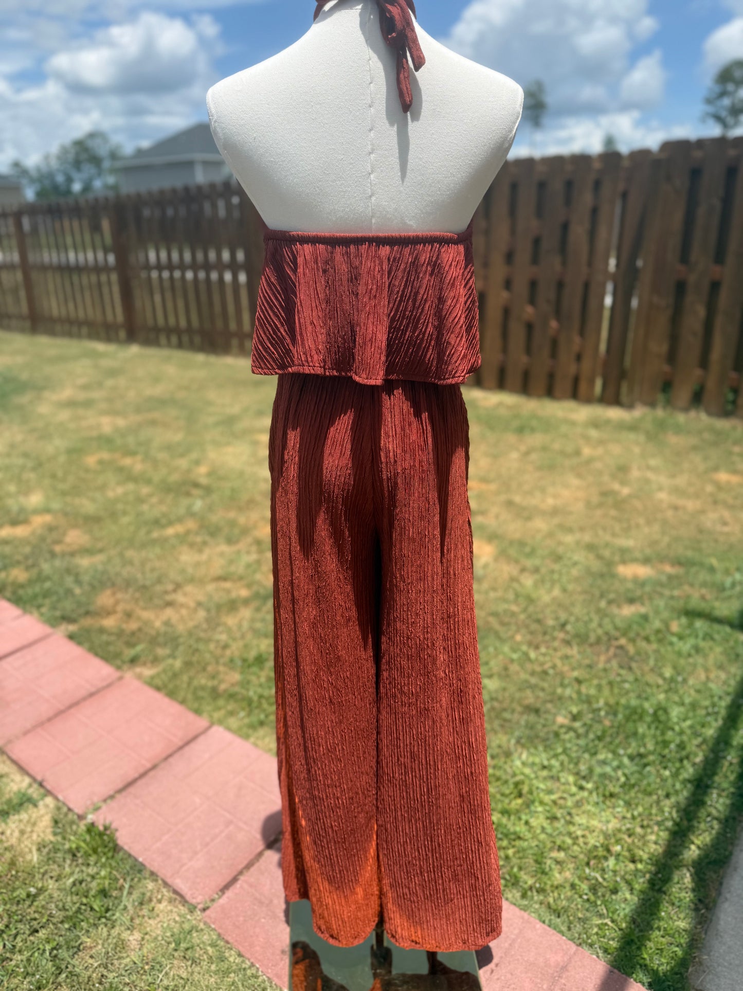 Baruc Wide-Leg Jumpsuit - Bellissima by Ari LLC.