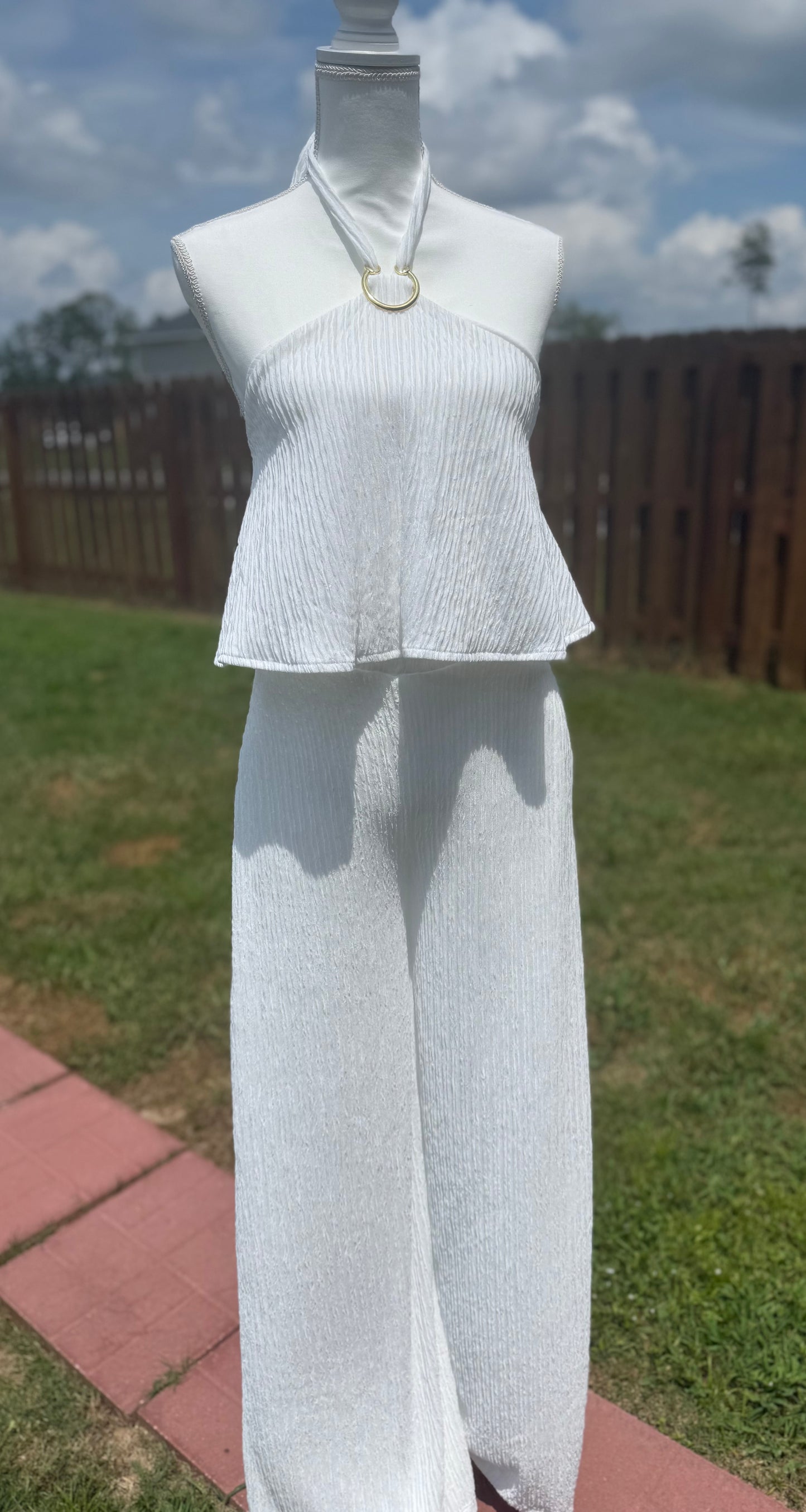 Baruc Wide-Leg Jumpsuit - Bellissima by Ari LLC.