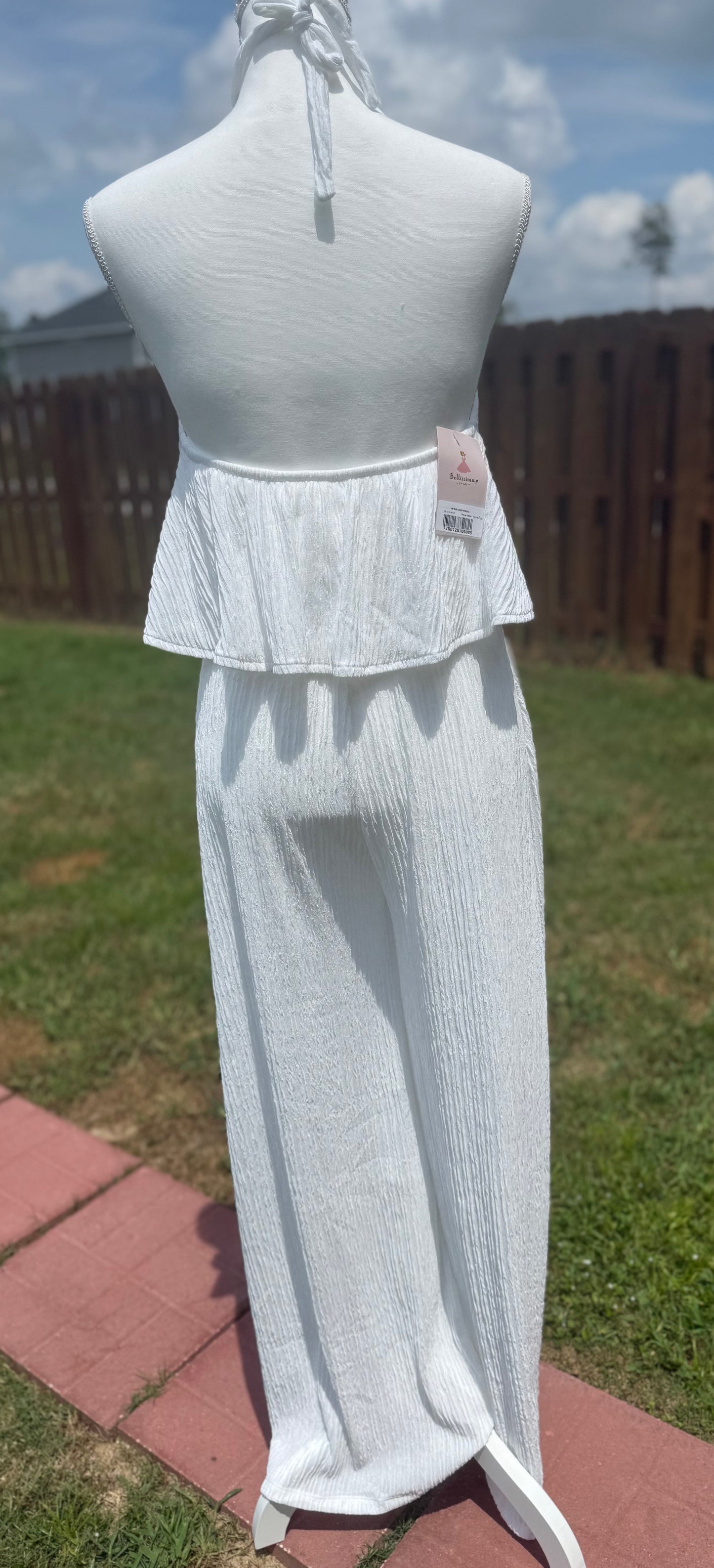 Baruc Wide-Leg Jumpsuit - Bellissima by Ari LLC.