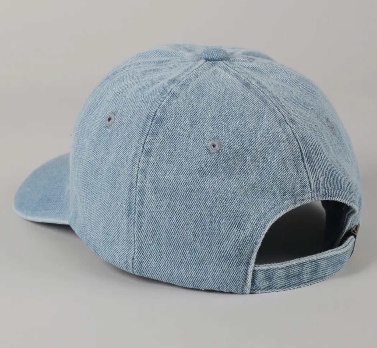 Sorry About My Husband Embroidery Denim Cap - Bellissima by Ari LLC.