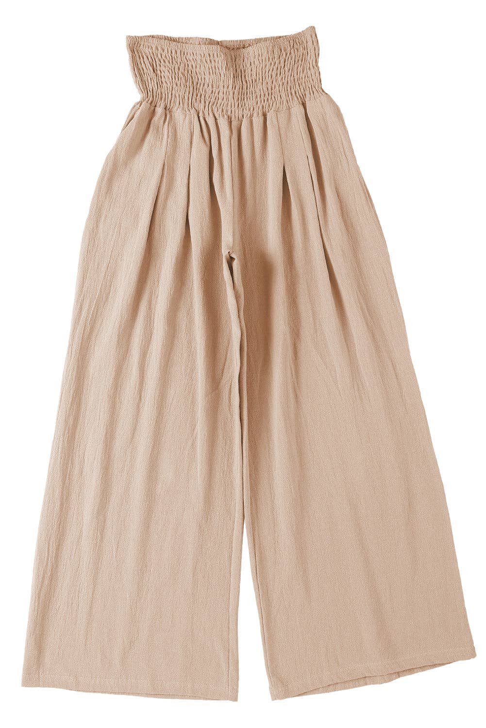 Smocked Waist Wide Leg Pants - Bellissima by Ari LLC.