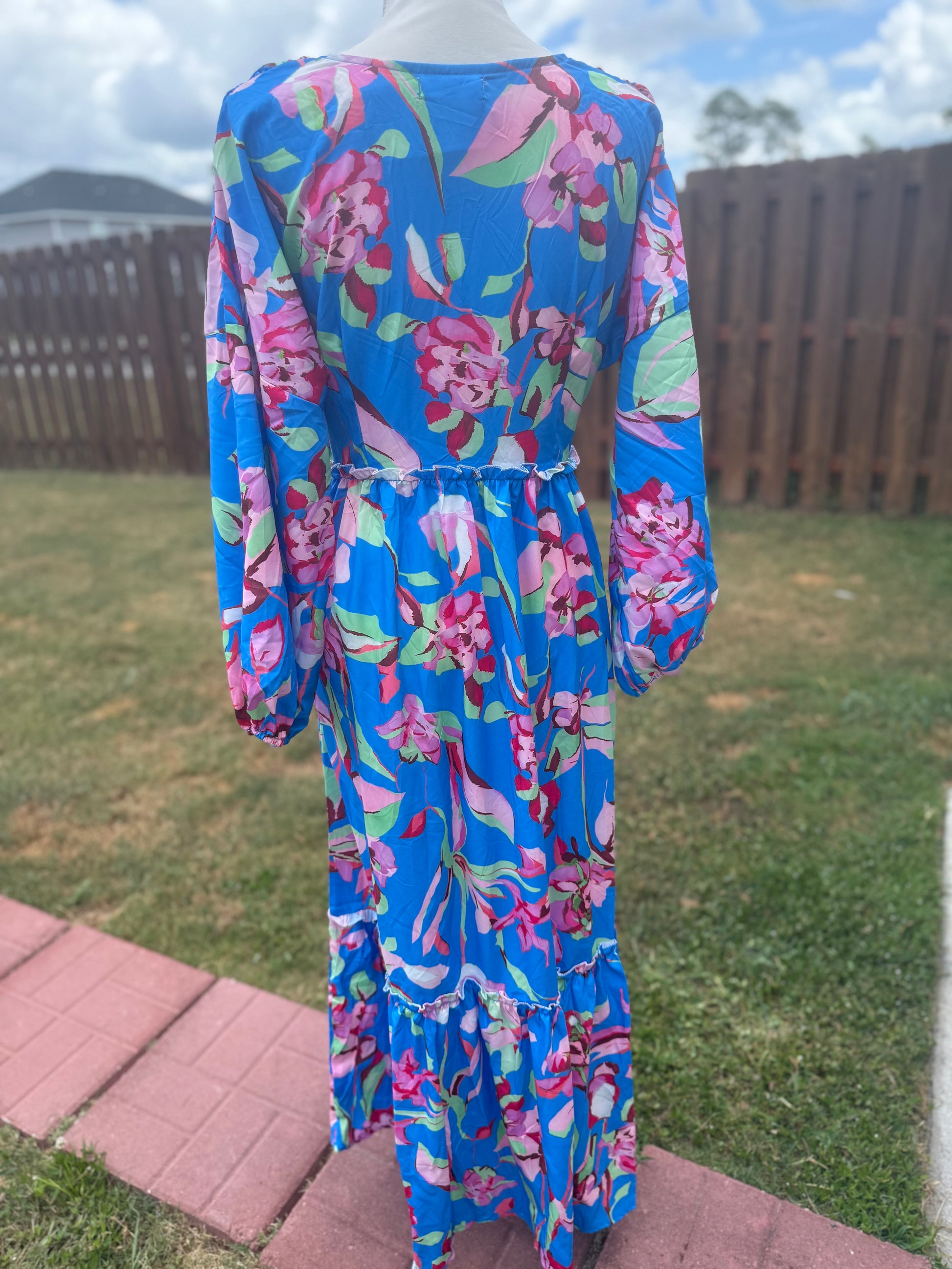 Floral Breeze Maxi Dress - Bellissima by Ari LLC.