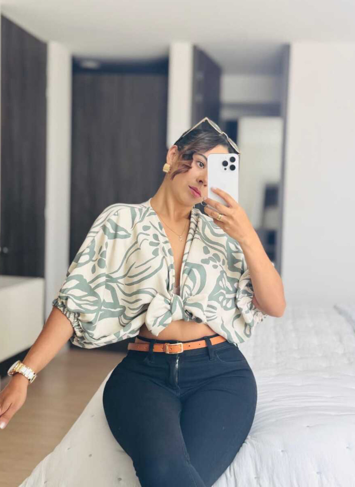Puff Sleeve Wrap Vibes