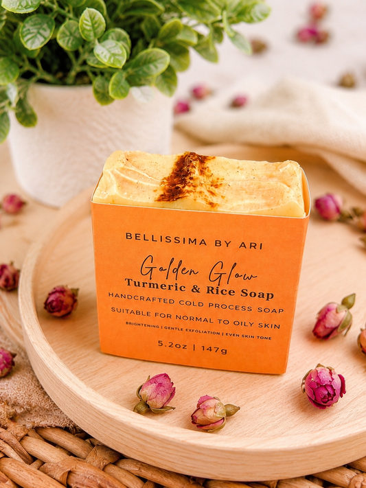 Turmeric and Rice Soap - Bellissima by Ari LLC.