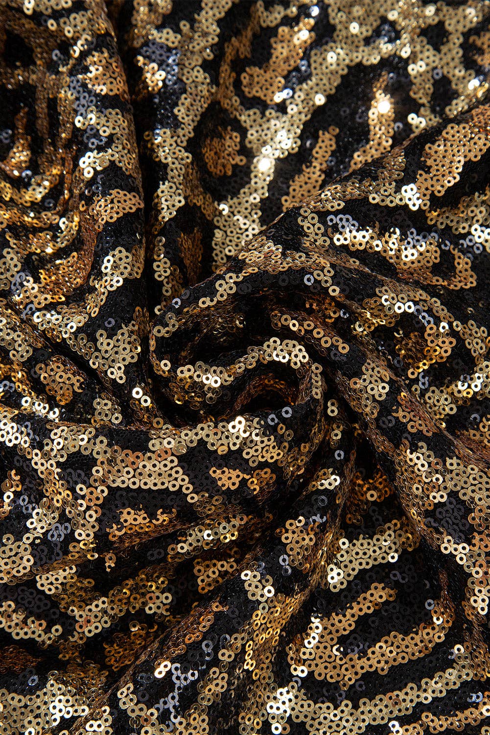 Sequin Leopard Mini Skirt - Bellissima by Ari LLC.
