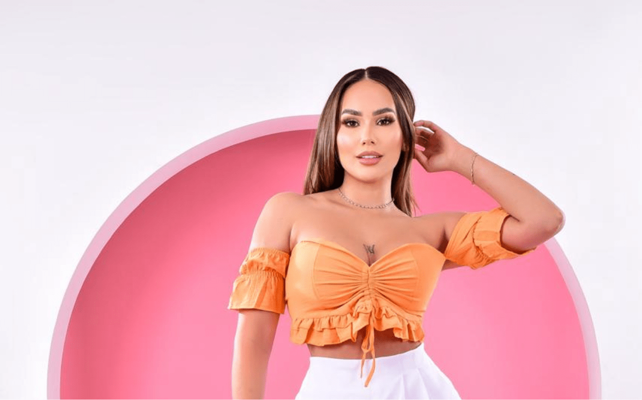 VIBRANT ORANGE CROP TOP - Bellissima by Ari LLC.